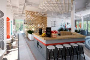 Дизайн-проект кафе в скандинавском стиле