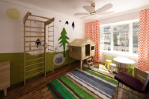 Дизайн-проект детской