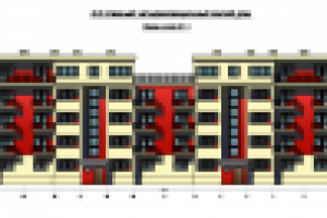 Проект 4 - 5 этажного многоквартирного жилого дома