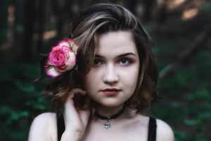 Идейная фотосъемка на природе. Фотопортрет.