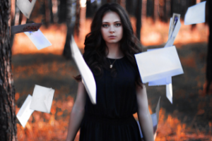 Идейная фотосъемка на природе. Фотопортрет.