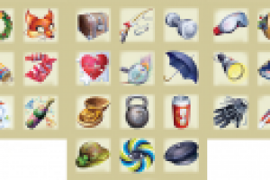 Пернатск, предметы для игры