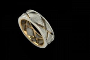 Обручальное кольцо,3d модель