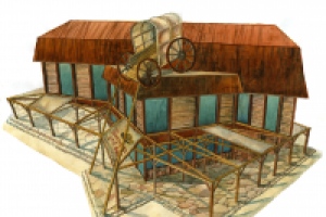 Проект реконструкции фасада для американского гриль - бара