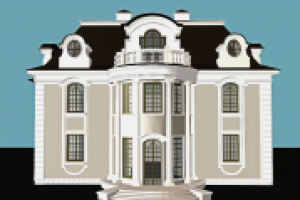 Проект загородного дома для индивидуального заказчика.