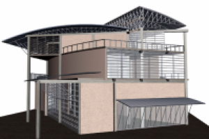 Концепция для проекта многофункционального офисного здания.