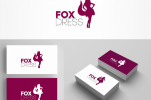 Логотип для интернет-магазина "Fox Dress"