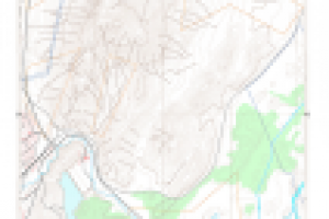 Карта - топографический план 1:10 000