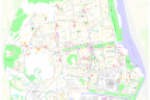 Карта района Тушино