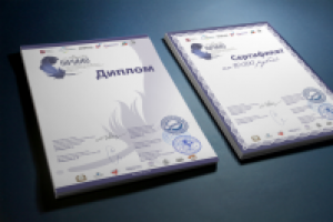 диплом и сертификат для конкурса