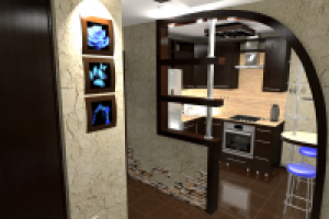 Перепланировка квартиры в стиле конструктивизм