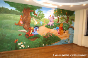 Художественная роспись стен