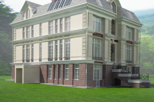 Родовое гнездо. Вариант фасада