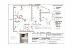 Комплект чертежей к дизайн-проекту