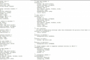 Код Меню магазиина Интерьера