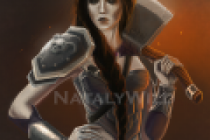 женщина с топором