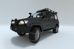 3D модель UAZ Patriot