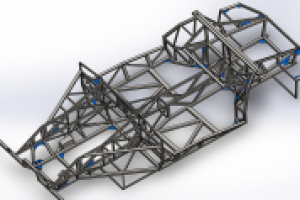 Проектирование силовой рамы багги