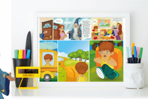 Комикс-вложение для детских историй