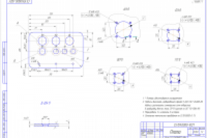 Плата электроразъемов