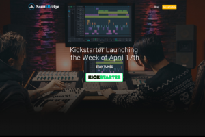 Cайт цифровой аудио станции SoundBridge.