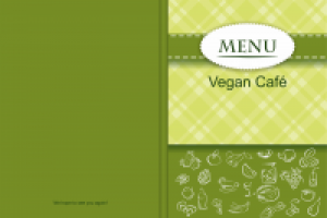 Обложка MENU VEGAN CAFE