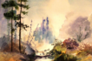 Лесной пейзаж