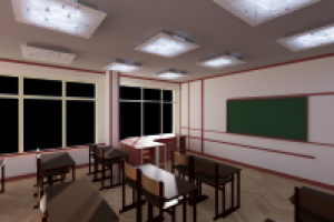 интерьер класса английского языка