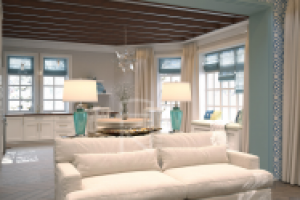 интерьер гостиной в стиле современной классики