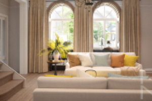 Интерьер коттеджа в классическом стиле