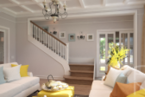 Интерьер коттеджа в классическом стиле