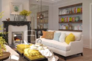 Интерьер коттеджа в классическом стиле