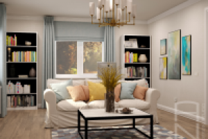 Дизайн-проект гостиной