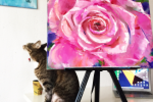 Цветок розы