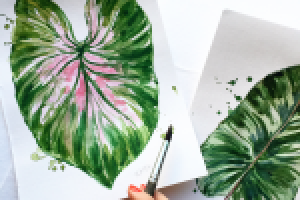 Тропический лист