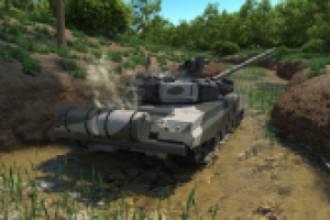 Танк Т90А (ракурс 6)