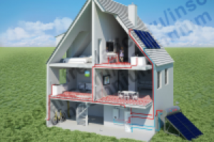 Дом в разрезе