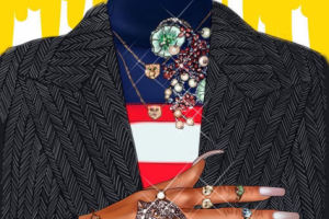 GUCCI Fashion-иллюстрация