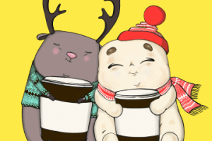 Персонаж для ресторана быстрого питания