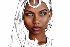 Портретная иллюстрация