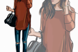 Fashion скетчинг