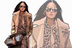 Fashion скетчинг