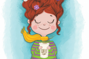 Детская иллюстрация Рыжик