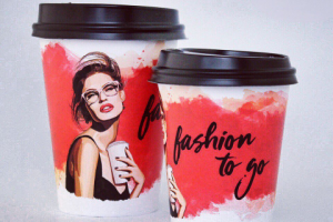 Кофейные стаканы с fashion дизайном