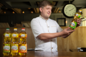 Рекламная съемка - масло для поваров