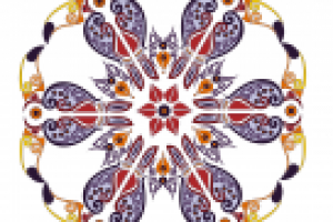 узор-розетка