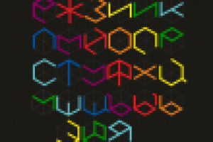 шрифт "Неокуб"