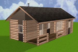 Домик охотника эск.1