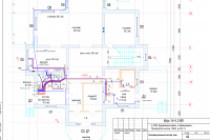 План ГВС и ХВС