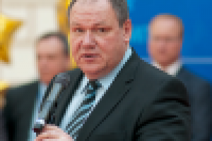 Сергей Шпилько на открытии выставки MITF-2011